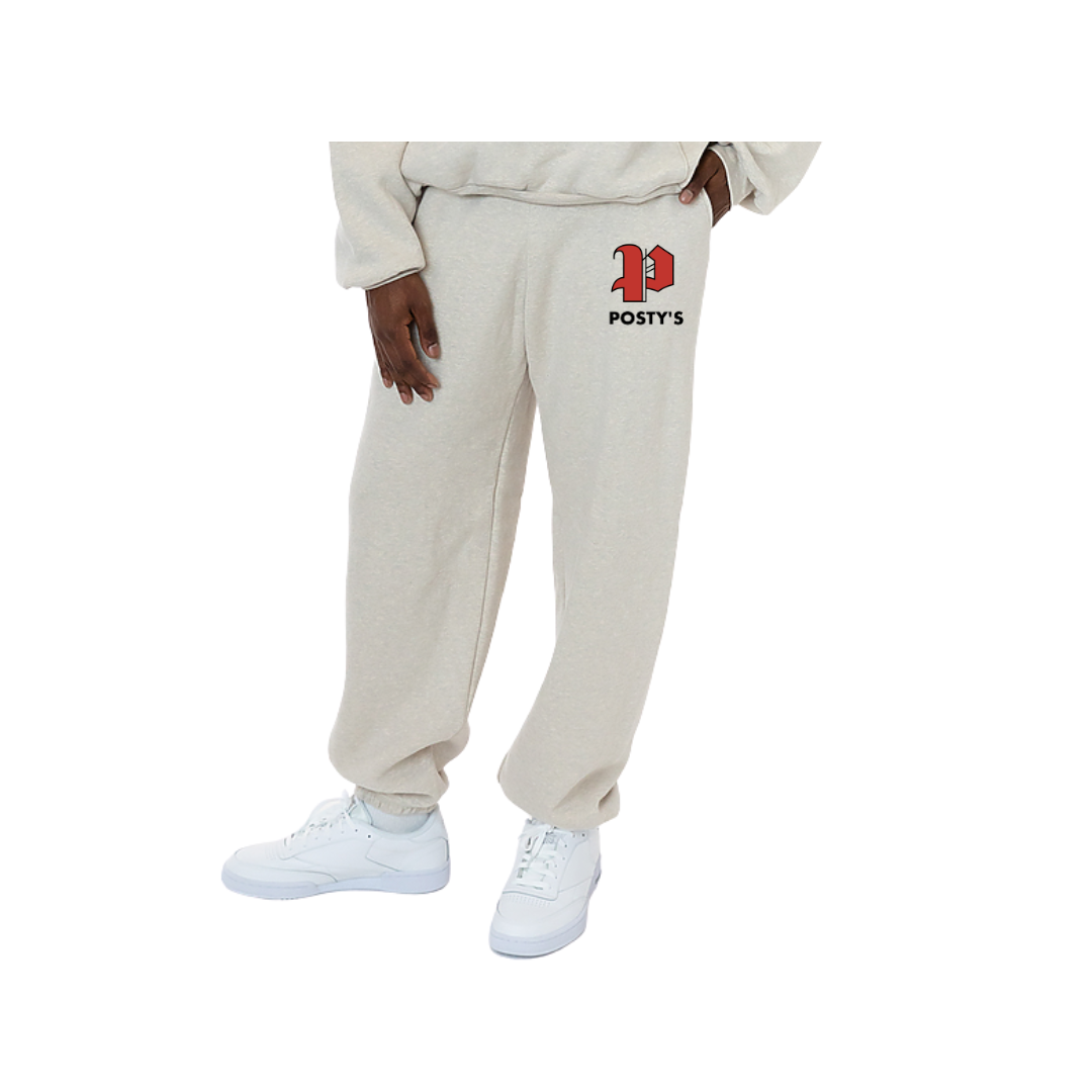 PM Logo Natural Unisex Sweatpants