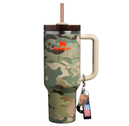 PM Stanley 40oz Camo Tumbler